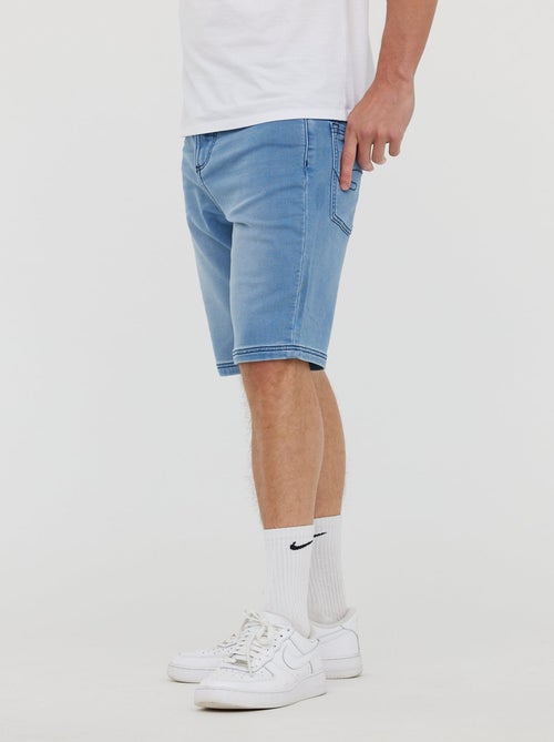 Lee Cooper - Short NANOT Light blue brushed - Kiabi