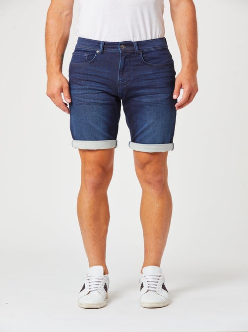 Lee Cooper - Short NANOT Tropical blue brushed - Kiabi