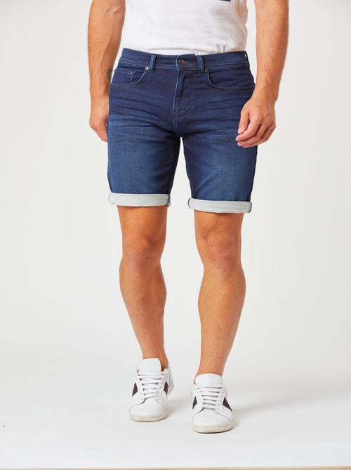 Lee Cooper - Short NANOT Tropical blue brushed - Kiabi