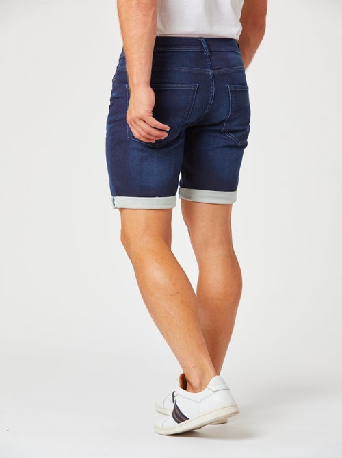 Lee Cooper - Short NANOT Tropical blue brushed - Kiabi