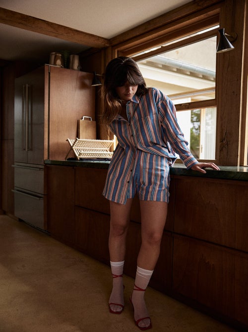 Lee Cooper - Short NAOMI Bleu roi - Kiabi