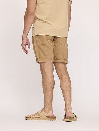 Lee Cooper - Short NARCO Écru