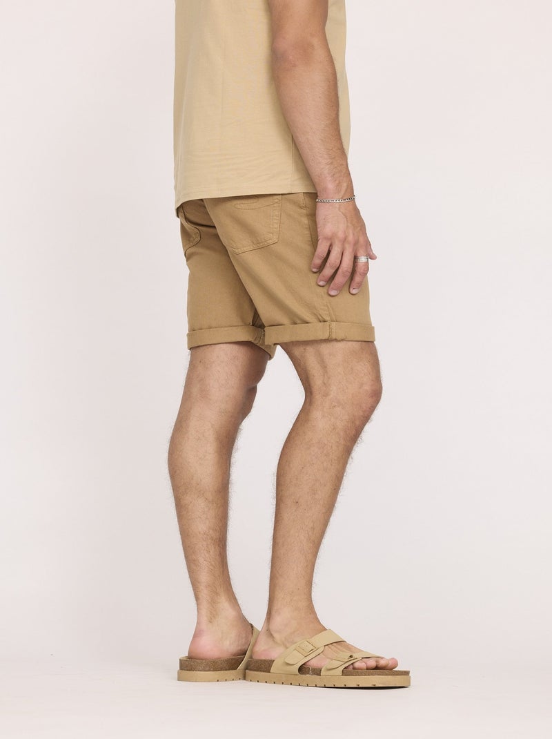 Lee Cooper - Short NARCO Caramel Marron - Kiabi