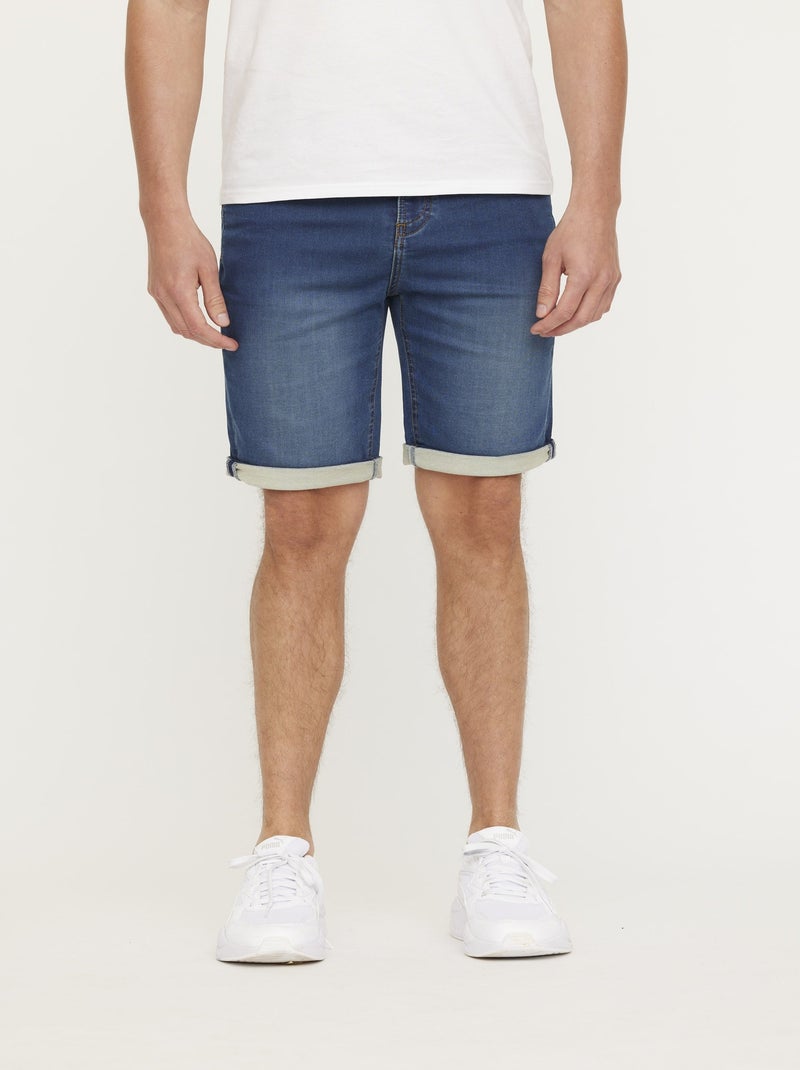 Lee Cooper - Short NARCO Double Stone Brushed Gris - Kiabi
