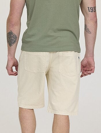 Lee Cooper - Short NARCO Écru