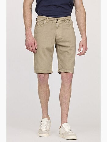 Lee Cooper - Short NARCO Écru