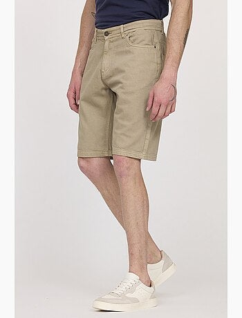 Lee Cooper - Short NARCO Écru