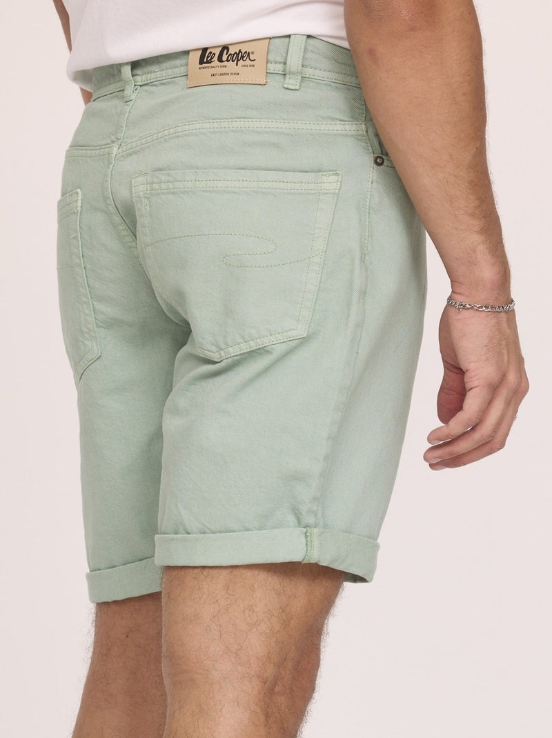 Lee Cooper - Short NARCO Olive foncée Vert - Kiabi
