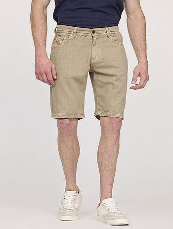 Lee Cooper - Short NARCO Écru