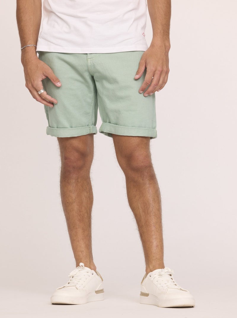 Lee Cooper - Short NARCO Vert océan Vert - Kiabi