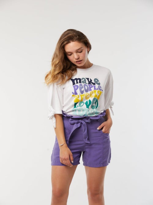 Lee Cooper - Short NARIS Ultra violet - Kiabi