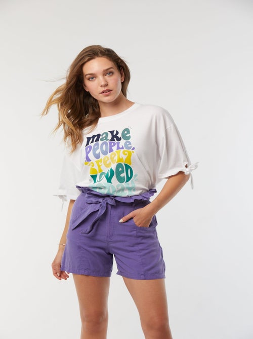 Lee Cooper - Short NARIS Ultra violet - Kiabi