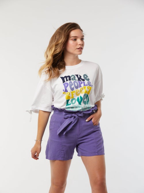 Lee Cooper - Short NARIS Ultra violet - Kiabi