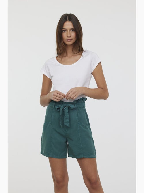 Lee Cooper - Short NARIS Vert bouteille - Kiabi