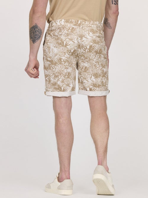 Lee Cooper - Short NARO AOP palmier marron - Kiabi Lee Cooper - Short NARO AOP palmier marron - Kiabi