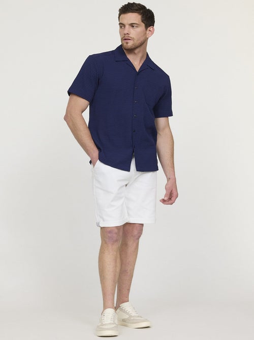 Lee Cooper - Short NARO Blanc - Kiabi