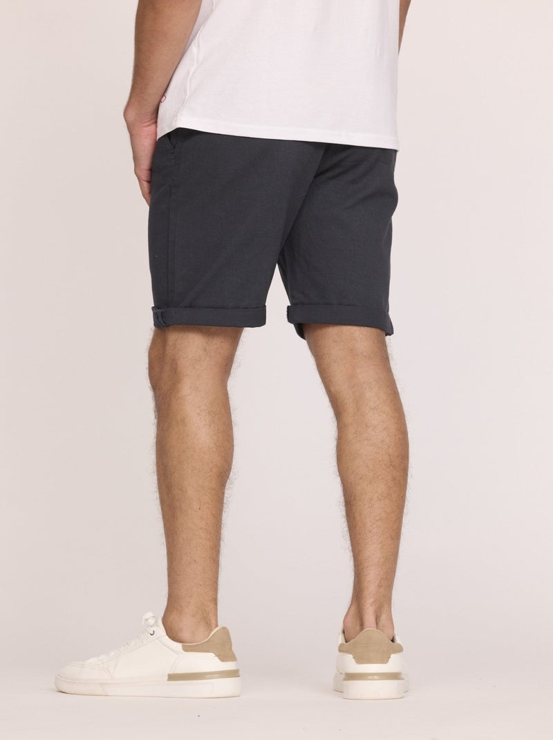 Lee Cooper - Short NARO Bleu marine Bleu - Kiabi