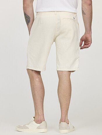 Lee Cooper - Short NARO Écru