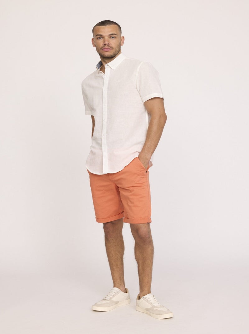 Lee Cooper - Short NARO Mandarine Orange - Kiabi