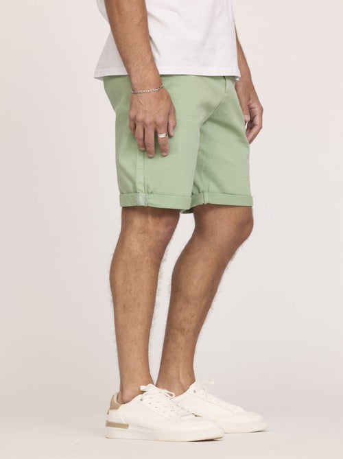 Lee Cooper - Short NARO Vert océan - Kiabi
