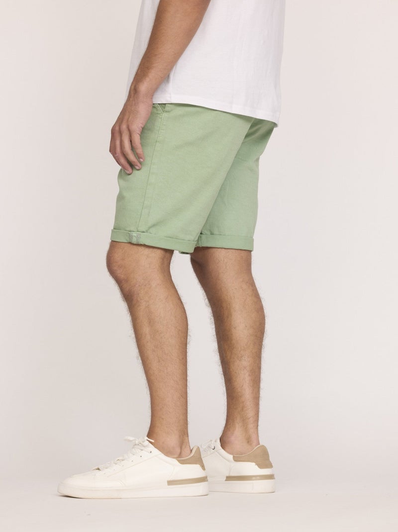 Lee Cooper - Short NARO Vert océan Vert clair - Kiabi