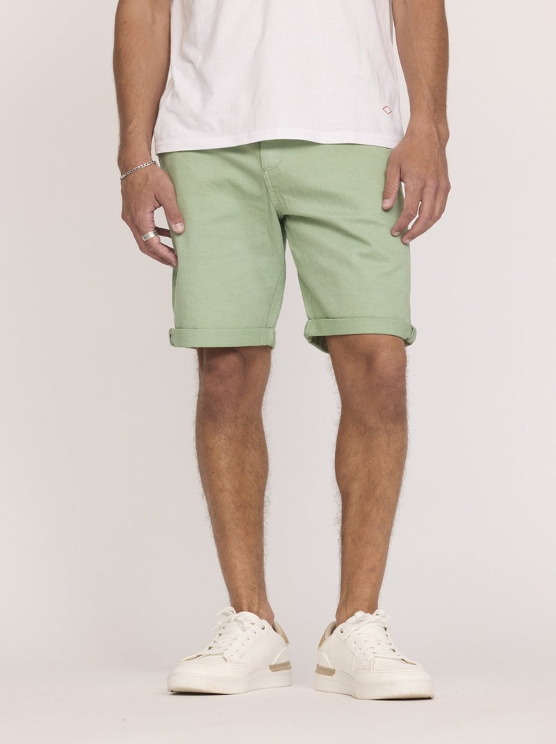 Lee Cooper - Short NARO Vert océan Vert - Kiabi