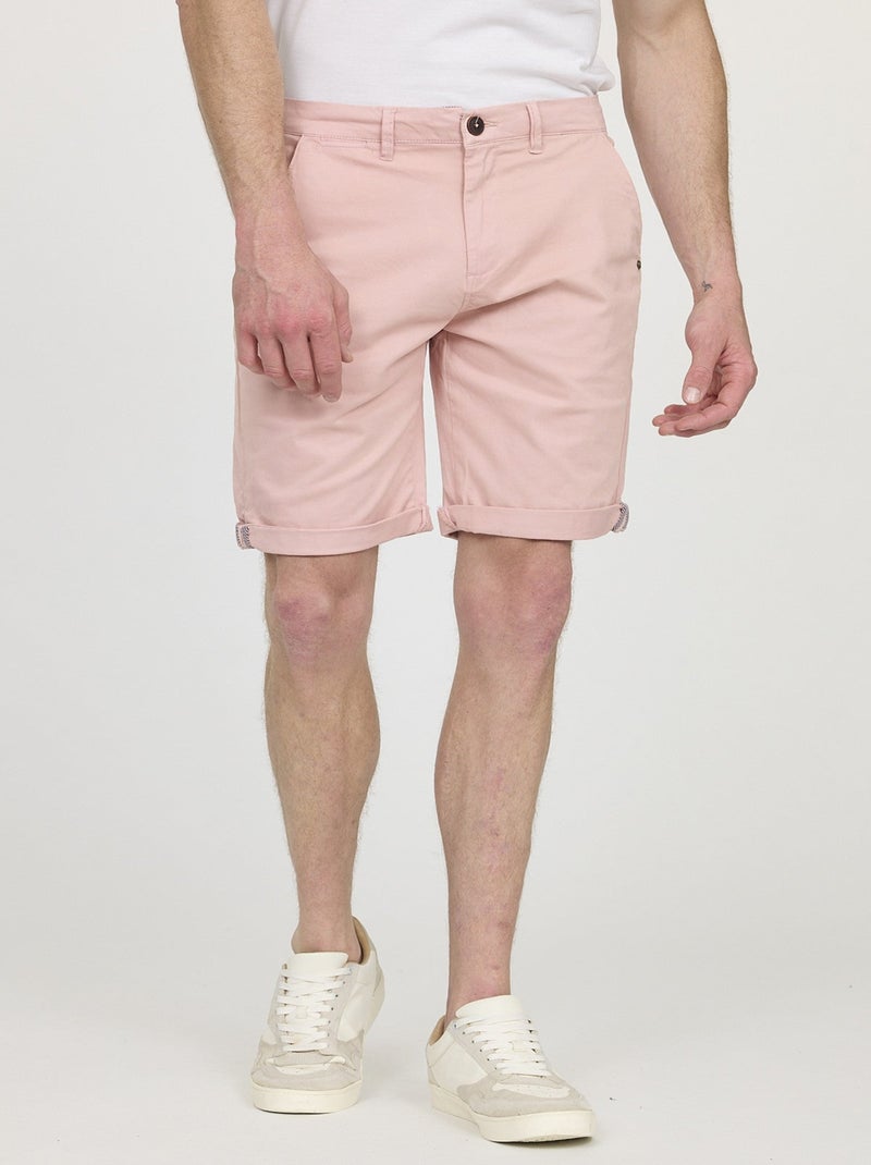 Lee Cooper - Short NARO Vieux rose Rose - Kiabi