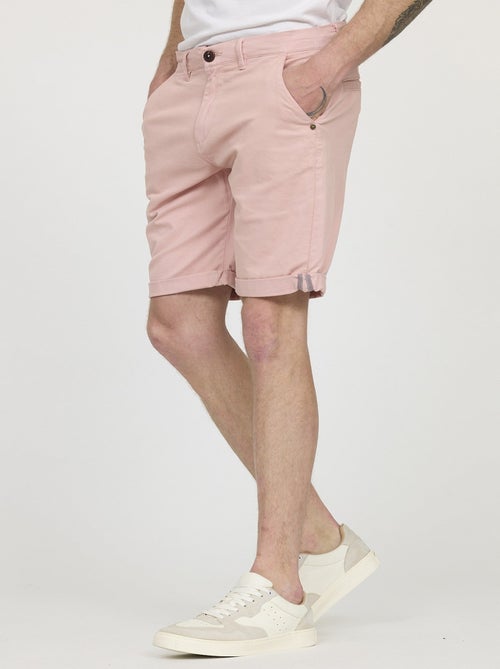 Lee Cooper - Short NARO Vieux rose - Kiabi