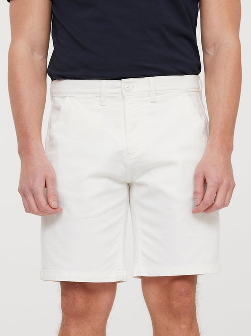 Lee Cooper - Short NASHO Blanc - Kiabi