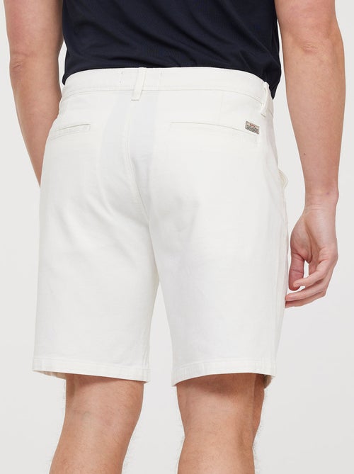 Lee Cooper - Short NASHO Blanc - Kiabi