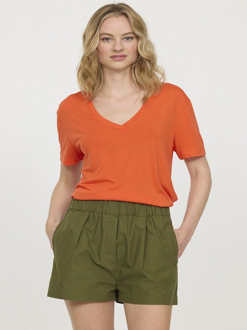 Lee Cooper - Short NICE Olive Vert - Kiabi
