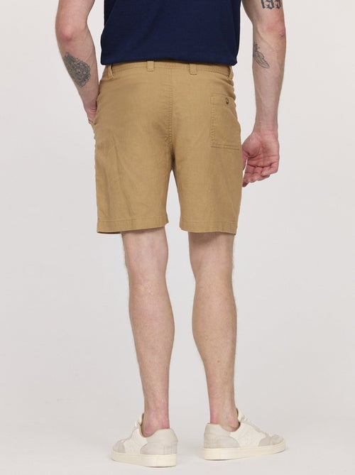 Lee Cooper - Short NINO Caramel - Kiabi