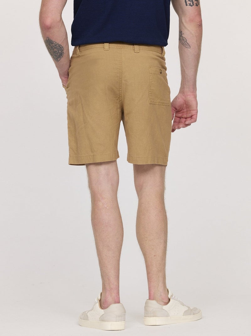 Lee Cooper - Short NINO Caramel Marron - Kiabi