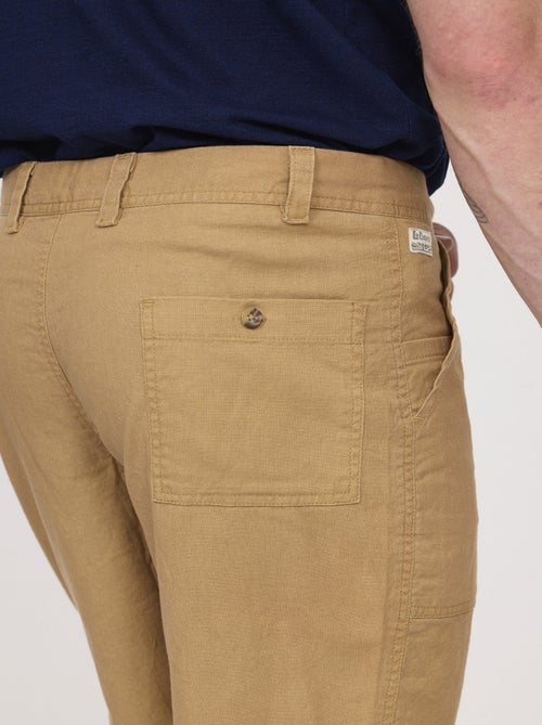 Lee Cooper - Short NINO Caramel - Kiabi