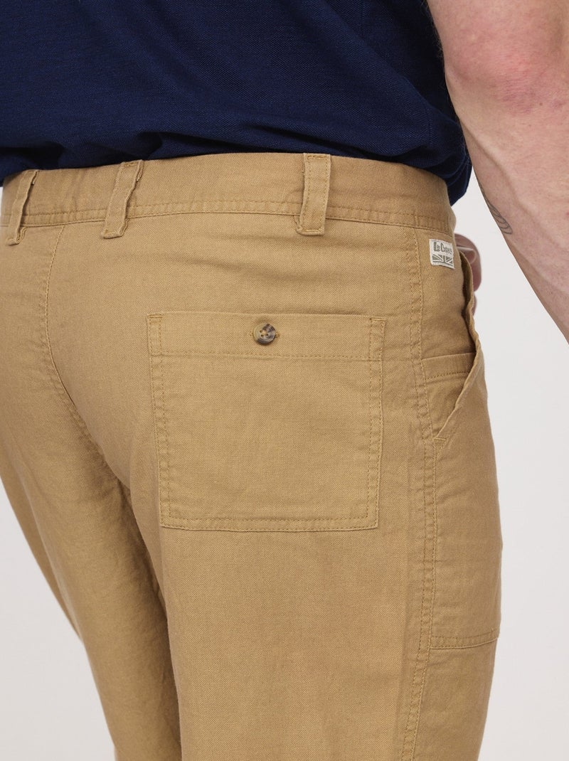 Lee Cooper - Short NINO Caramel Marron - Kiabi