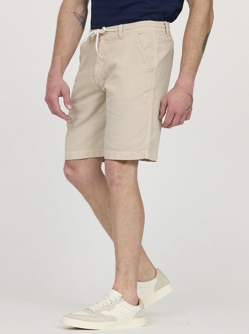 Lee Cooper - Short NOAM Argile Beige - Kiabi