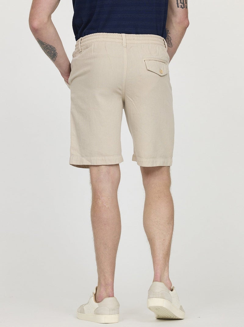 Lee Cooper - Short NOAM Argile Beige - Kiabi