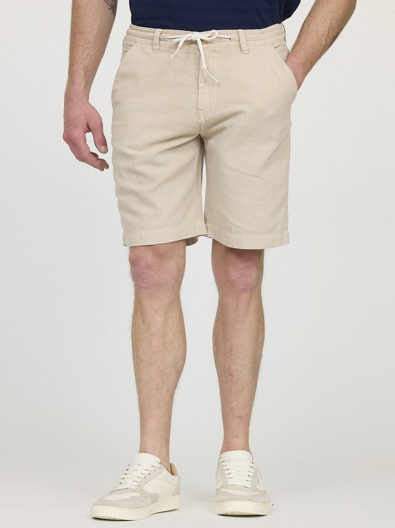 Lee Cooper - Short NOAM Argile Beige - Kiabi