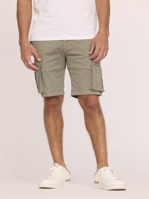 Lee Cooper - Short NOCK Kaki vert - Kiabi