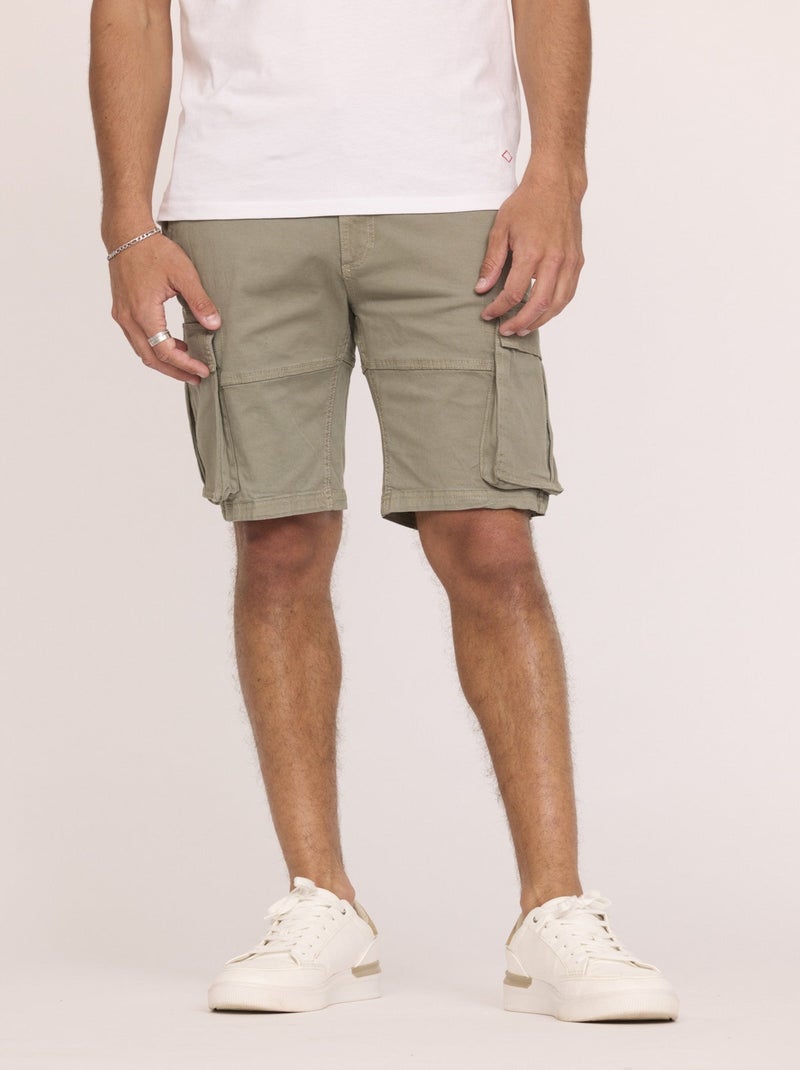 Lee Cooper - Short NOCK Kaki vert Vert - Kiabi