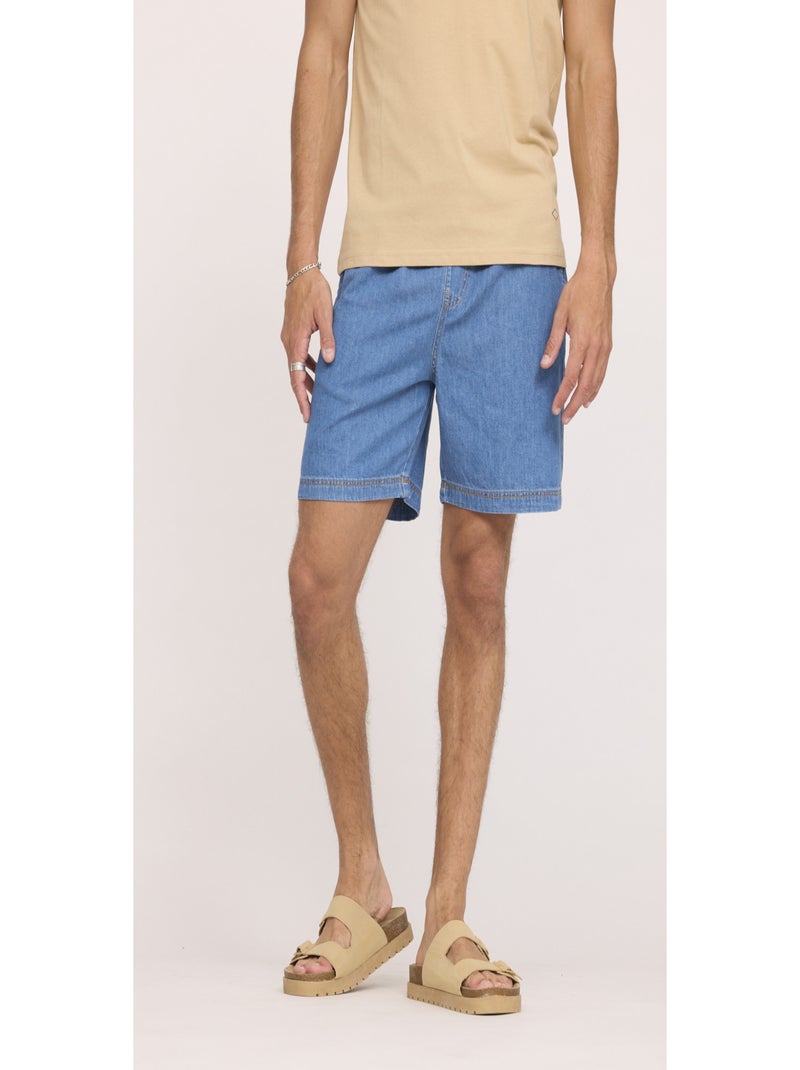 Lee Cooper - Short NORY Vintage Blue Bleu - Kiabi