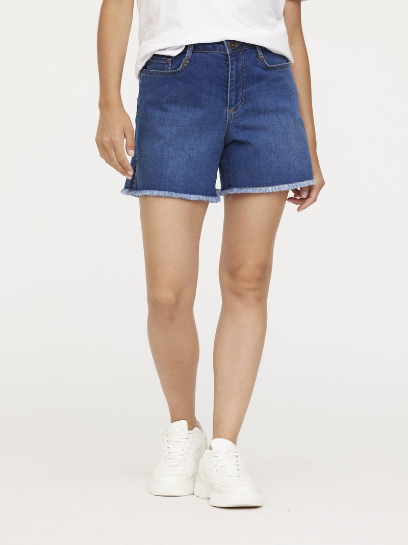 Lee Cooper - Short NOULY Light Blue Brushed Bleu - Kiabi