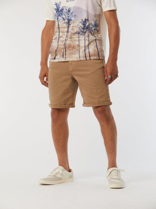 Lee Cooper - Shorts NEIMA Camel - Kiabi