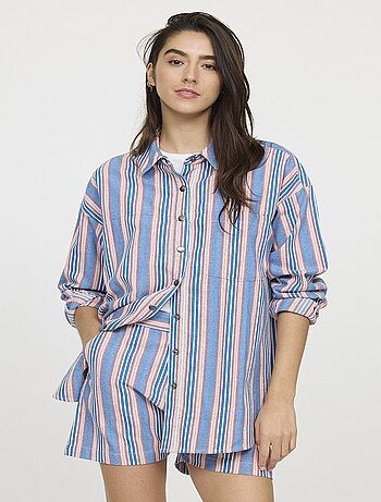 Lee Cooper - Surchemise DALINE Bleu roi