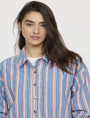 Lee Cooper - Surchemise DALINE Bleu roi