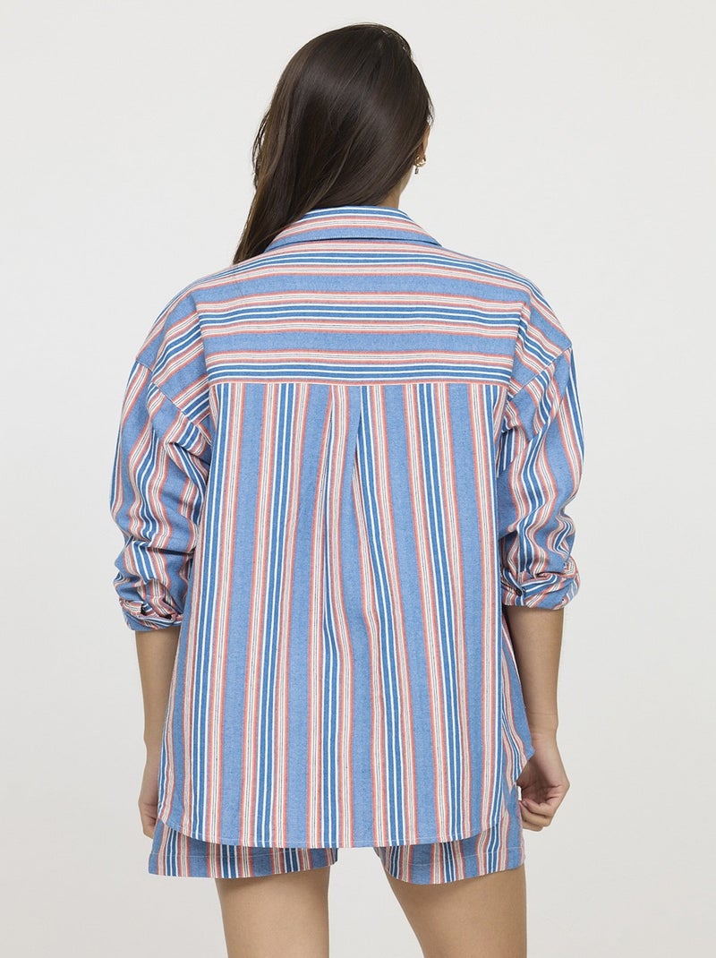 Lee Cooper - Surchemise DALINE Bleu roi Bleu - Kiabi