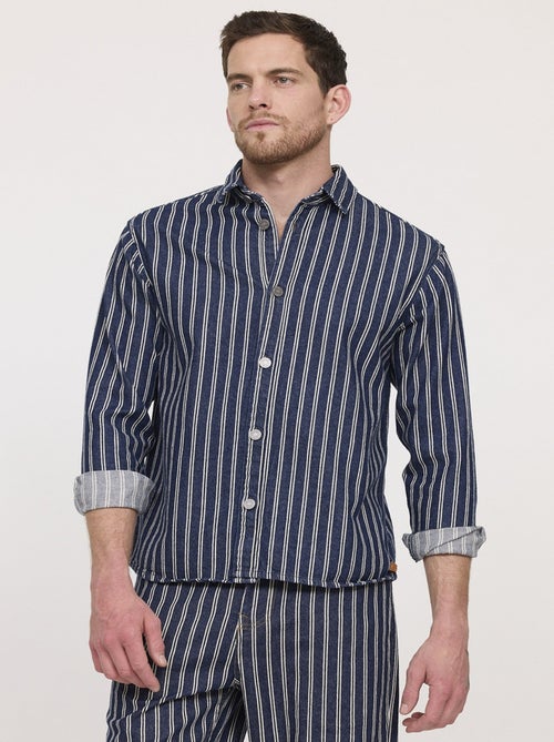 Lee Cooper - Surchemise DOPILO Brut stripes - Kiabi