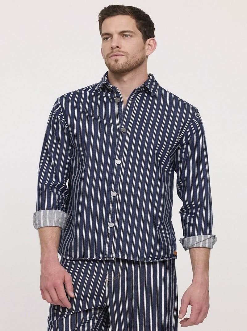 Lee Cooper - Surchemise DOPILO Brut stripes Multicolore - Kiabi