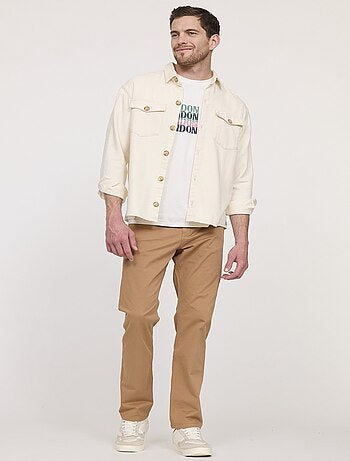 Lee Cooper - Surchemise DOPILO Écru