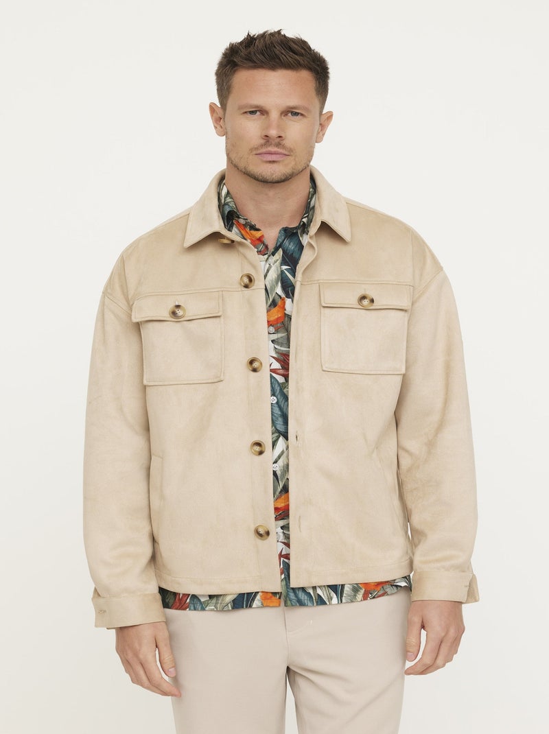 Lee Cooper - Surchemise FOPIL Cream Beige - Kiabi